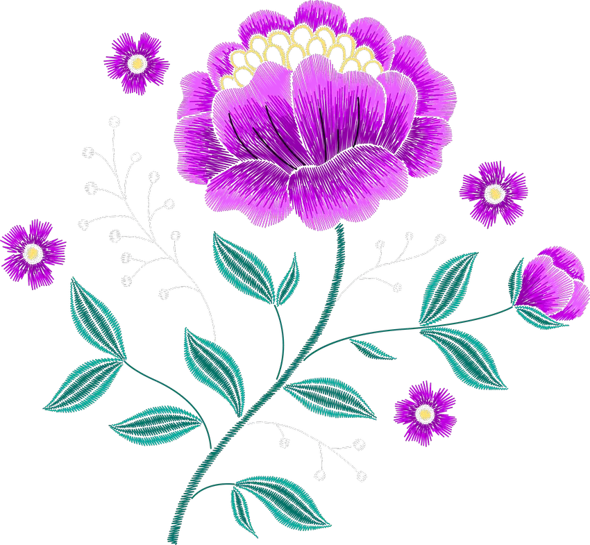 紫牡丹小紫花